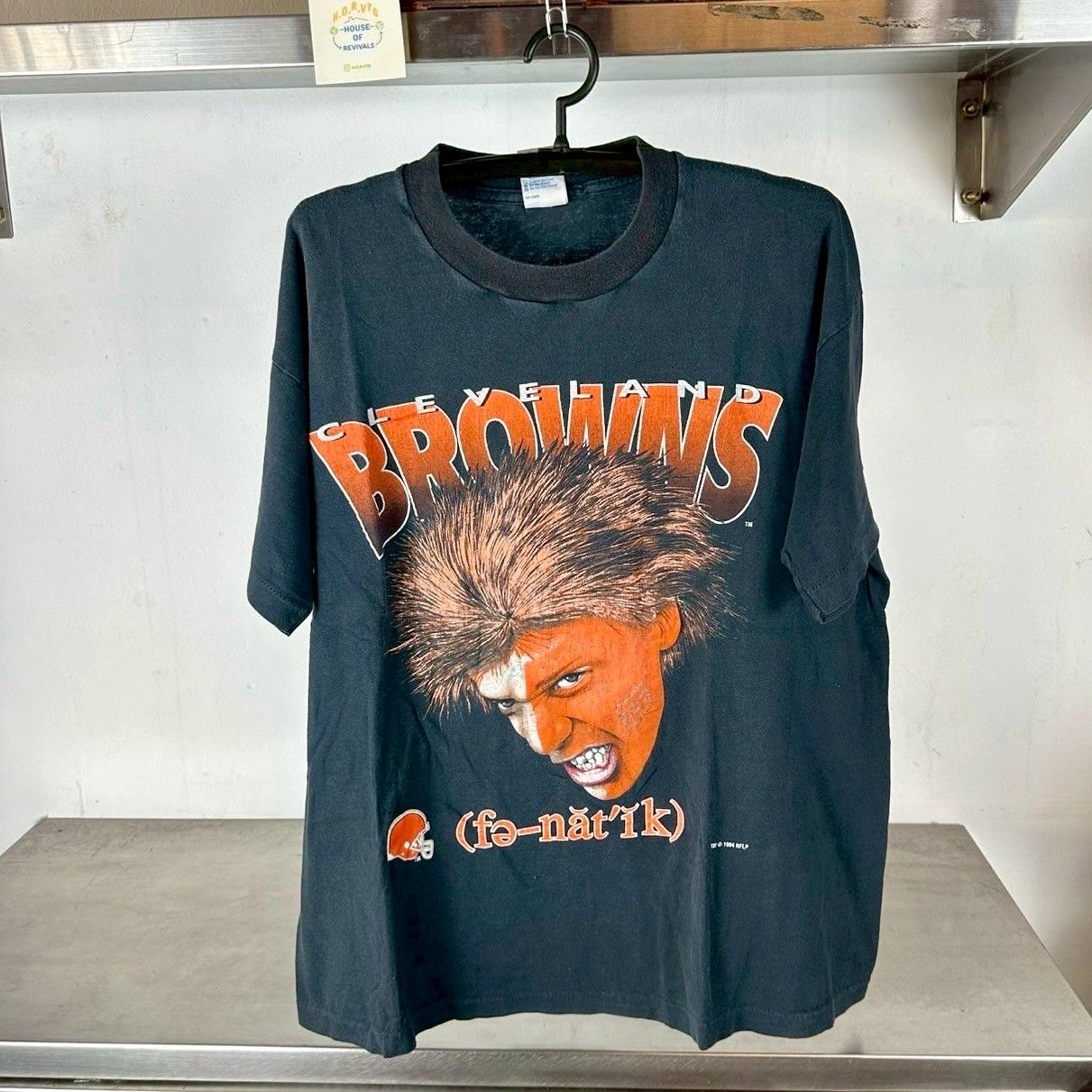 Vintage 1994 Cleveland Browns Fanatic Graphic NFL