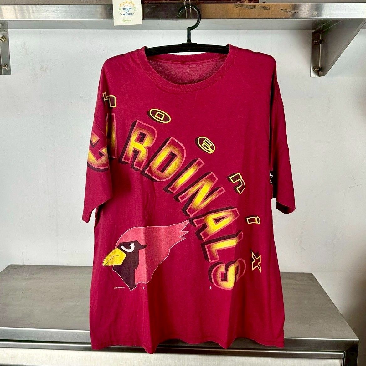 Vintage 90s Phoenix Cardinals Football NFL XL T-shirt