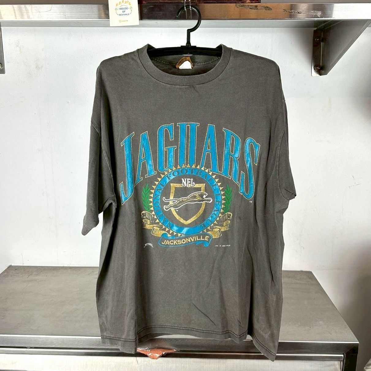 ​Vintage 1993 Jacksonville Jaguars NFL Nutmeg XL T-shirt