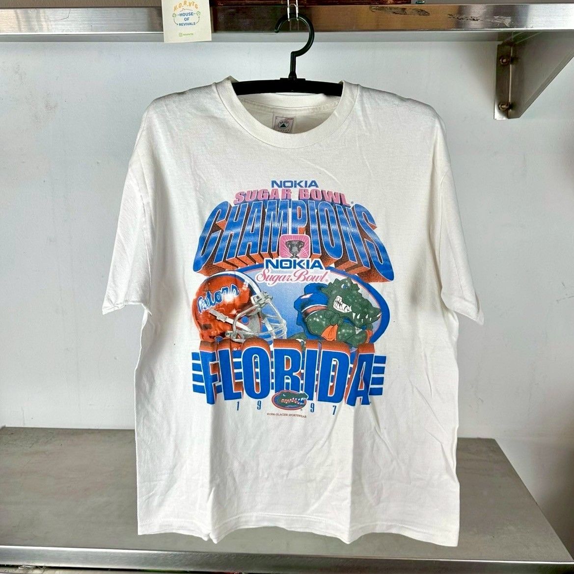 Vintage 1997 Florida Gators Sugar Bowl Champions NCAA XL T-shirt