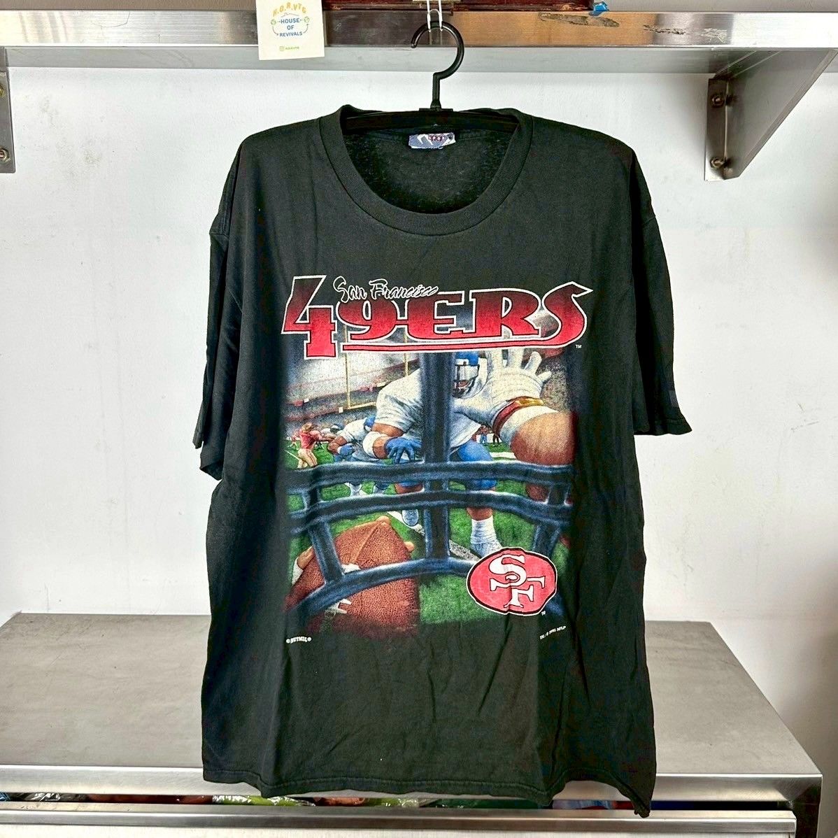 Vintage 1995 San Francisco 49ers Football NFL XL T-shirt