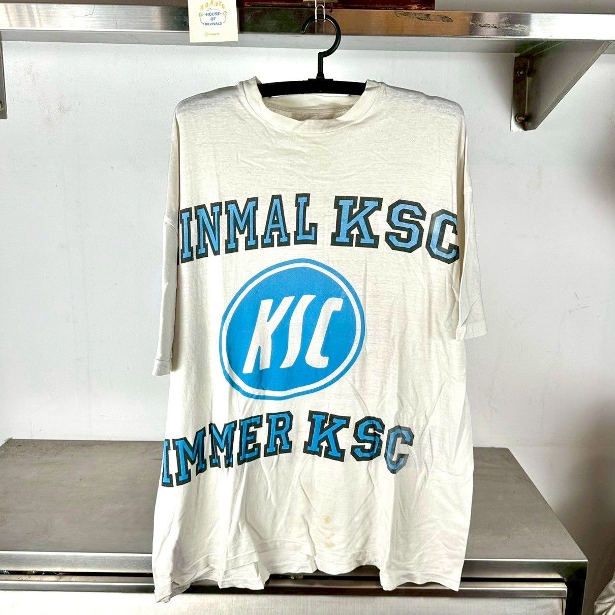 Vintage 90s Karlsruher SC Bayern Munich German Soccer XL T-shirt