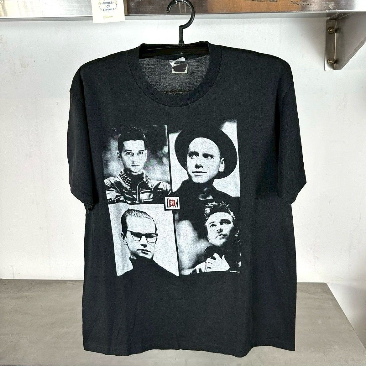 Vintage 1988 Depeche Mode USA 1988 Tour Band XL single stitch T-shirt