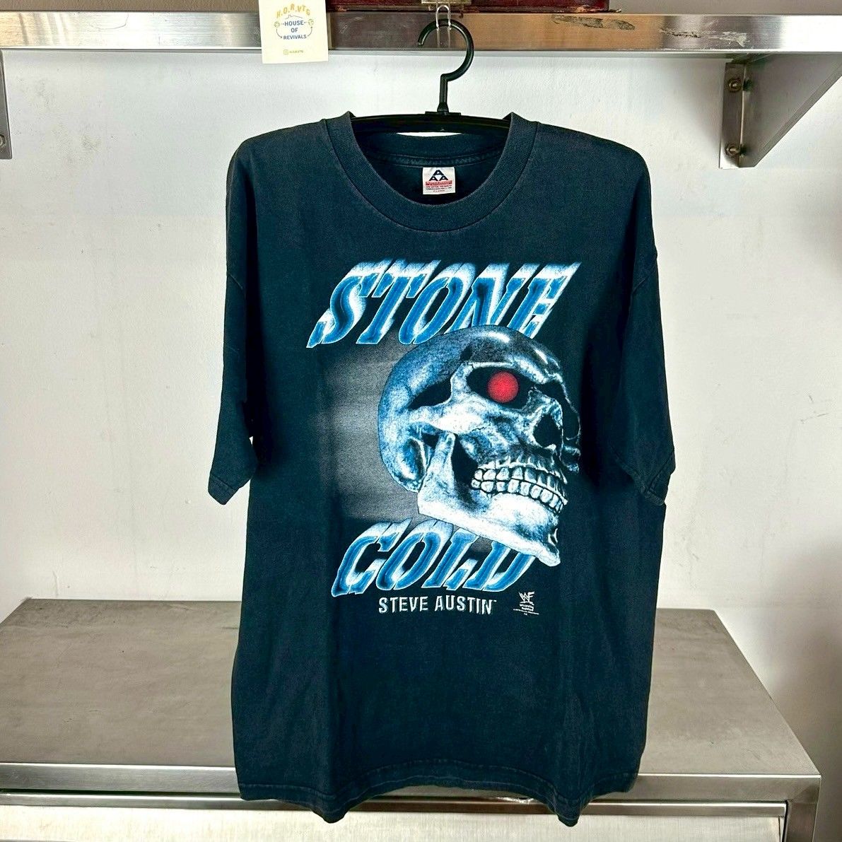 Vintage 1998 Stone Cold Steve Austin Professional Ass Kicker WWF Wrestling T-shirt