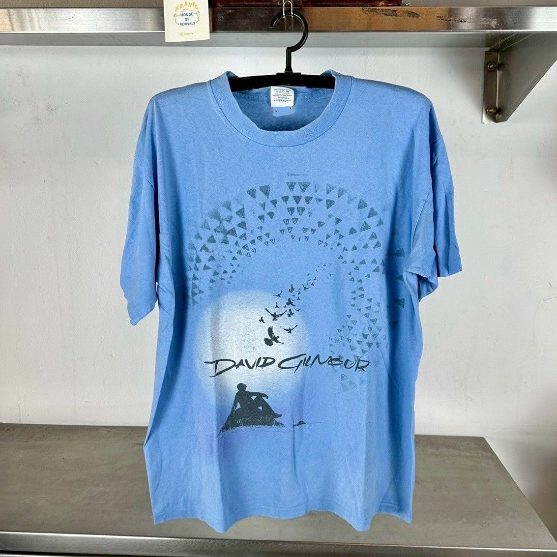 Vintage 2000 David Gilmour On an Island Pink Floyd Band T-shirt