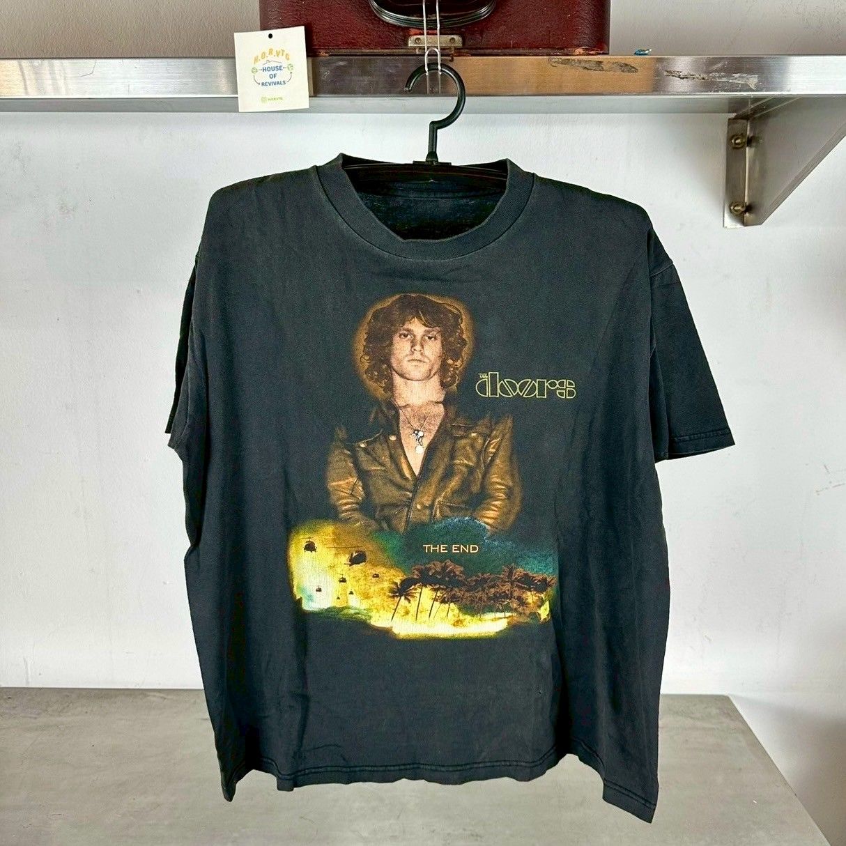 Vintage 90s The Doors The End Rock Band XL T-shirt