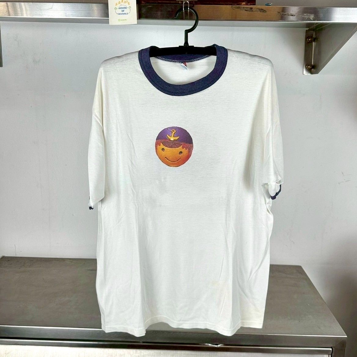 Vintage 90s Primus Penguins Rock Band Double Sided Ringer T-shirt