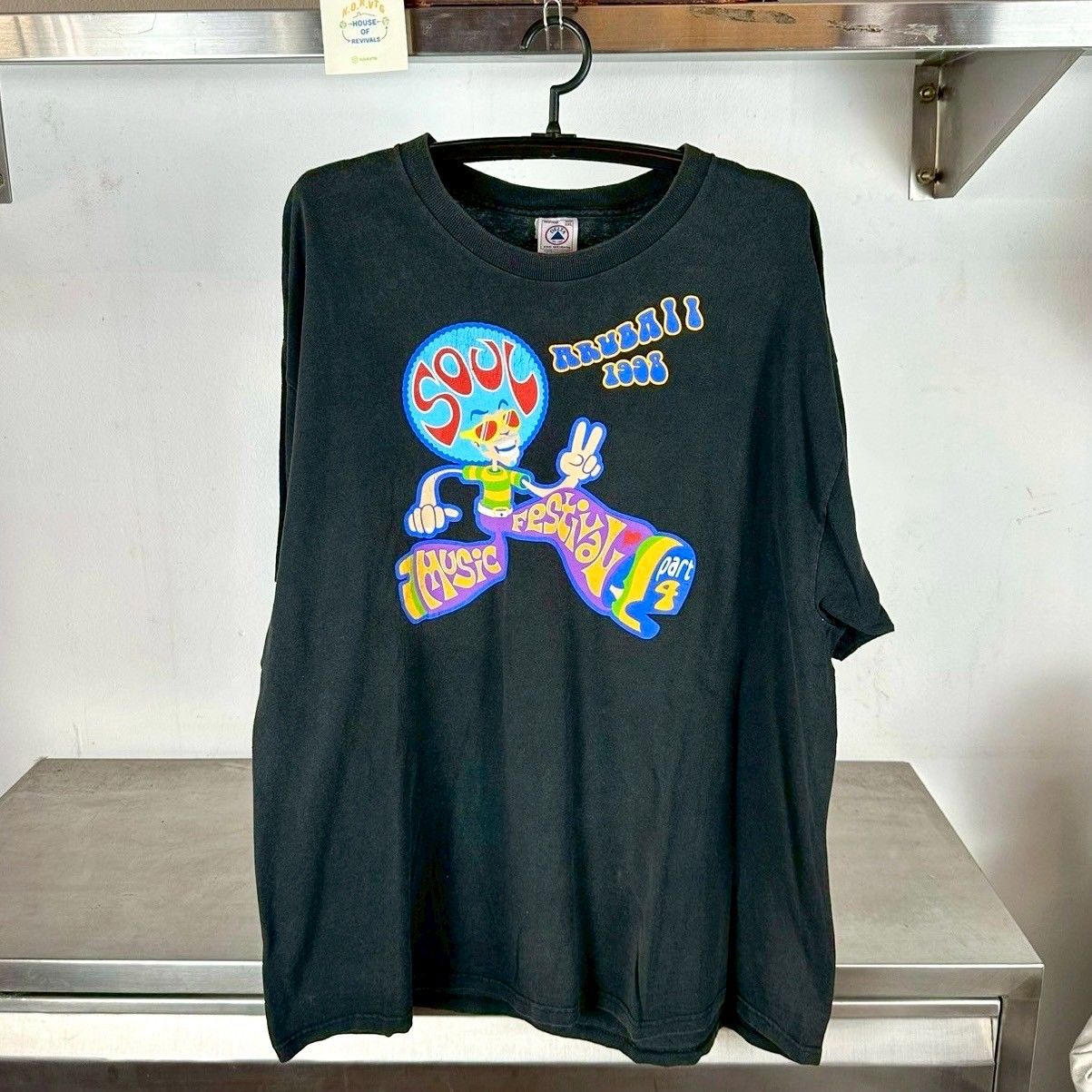 Vintage 1998 Soul Music Festival We&#39;re Back For More Funk T-shirt