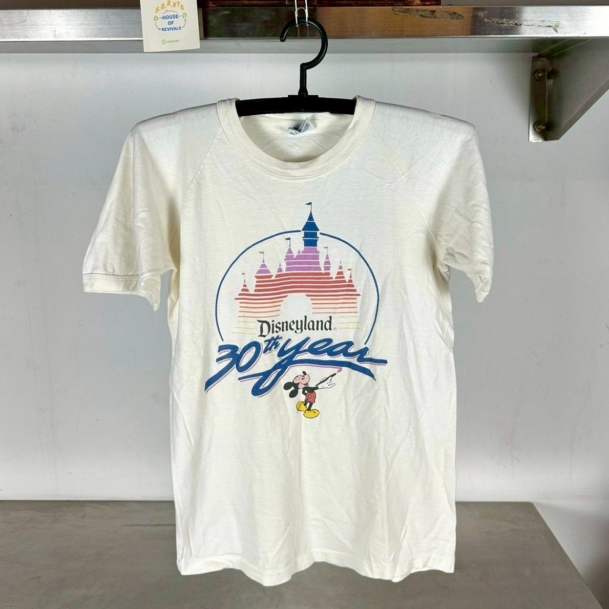 Vintage 1985 Disneyland 30th Anniversary Mickey Mouse single stitch T-shirt