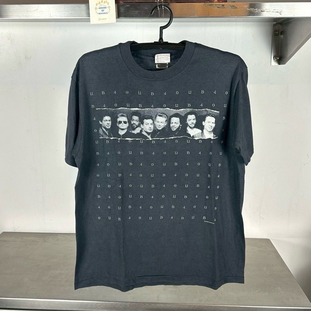 ​Vintage 1988/89 UB40 World Tour English Reggae Band Single Stitch T-shirt