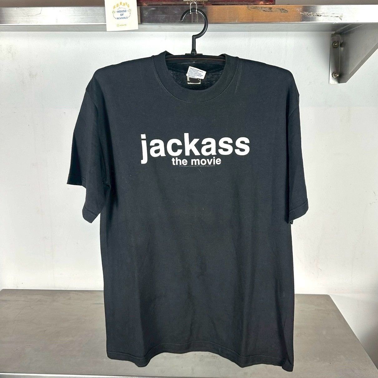 ​Vintage 2002 Jackass The Movie MTV Promo T-Shirt