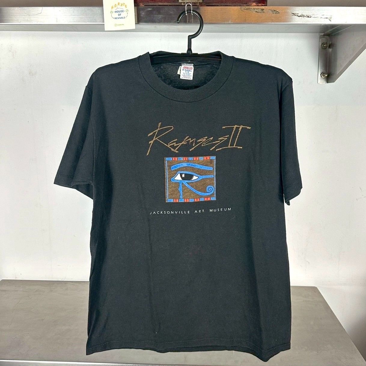 ​Vintage 80s Ramses II Ancient Egypt Jacksonville Art Museum T-shirt