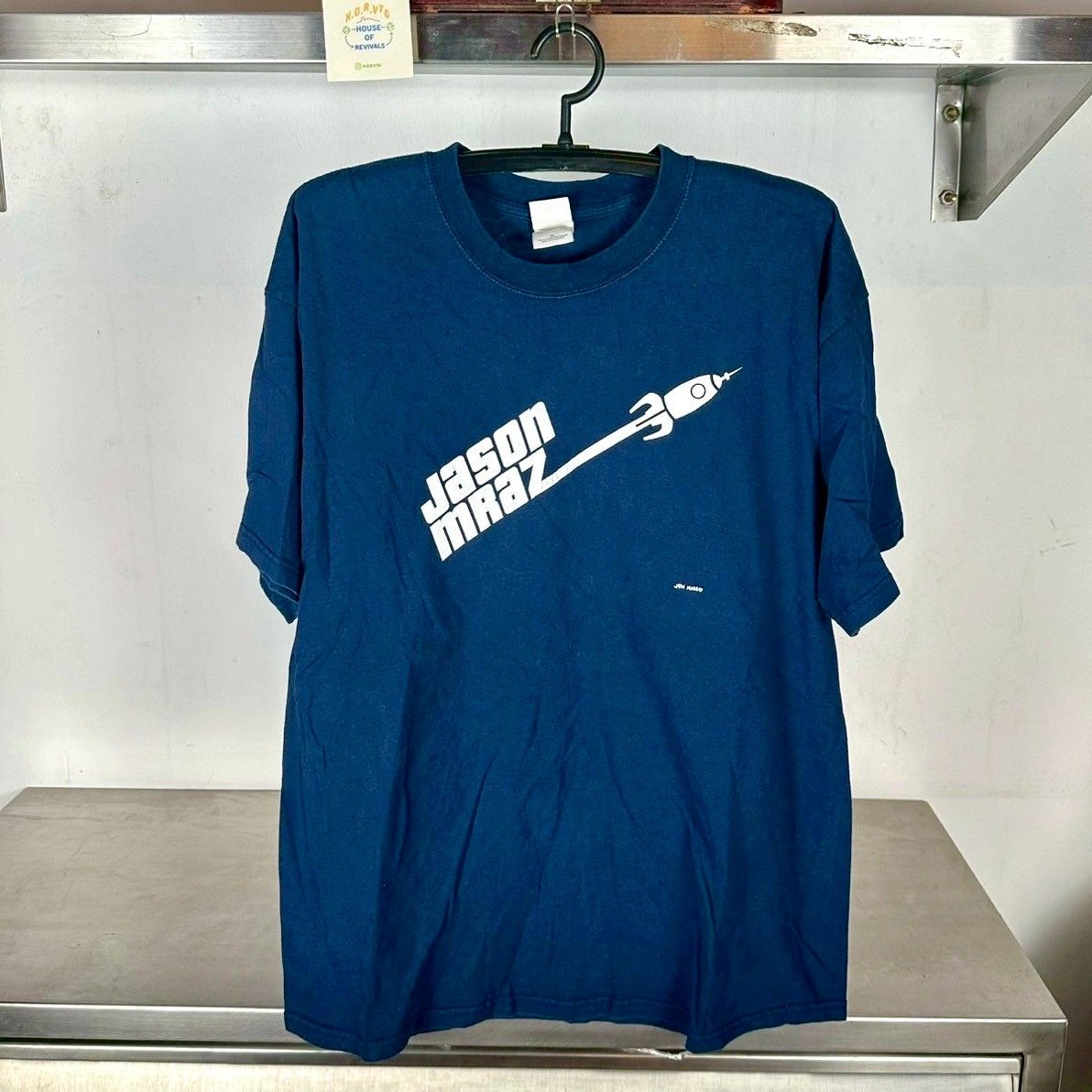 Vintage 2000s Jason Mraz On Tour Concert Promo T-shirt