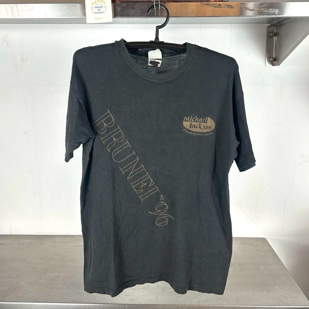 ​Vintage 1996 Michael Jackson Brunei Concert Large Single Stitch T-shirt