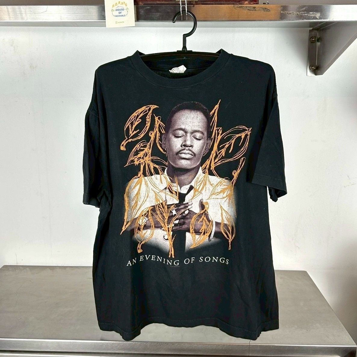 ​Vintage 1995 Luther Vandross An Evening of Songs T-shirt