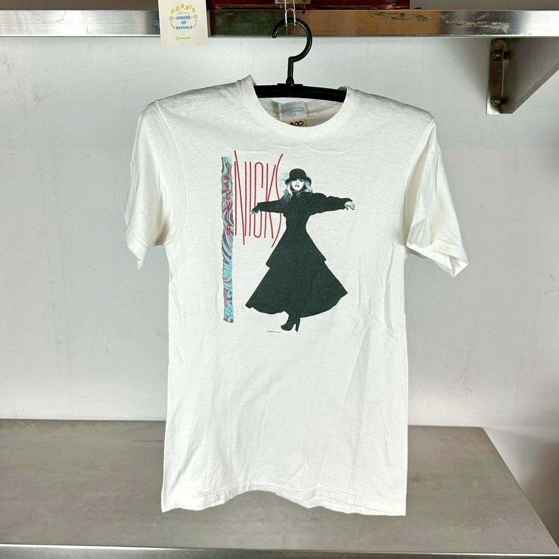 Vintage 1986 Stevie Nicks Fleetwood Mac Rock a Little World Tour Single Stitch T-Shirt