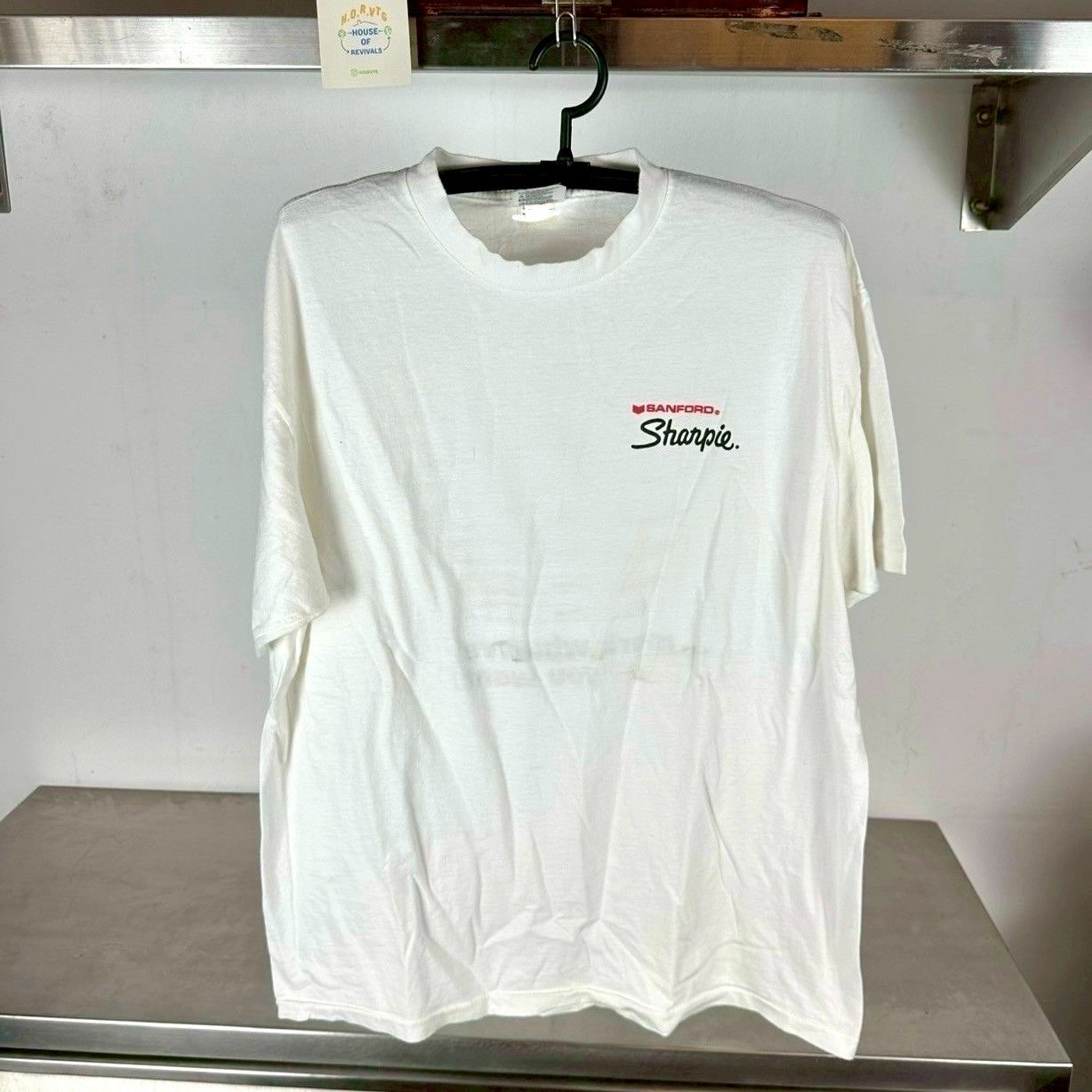 ​Vintage 90s Sharpie Mark Whatever You Want! Artwork Promo XL Single Stitch T-Shirt
