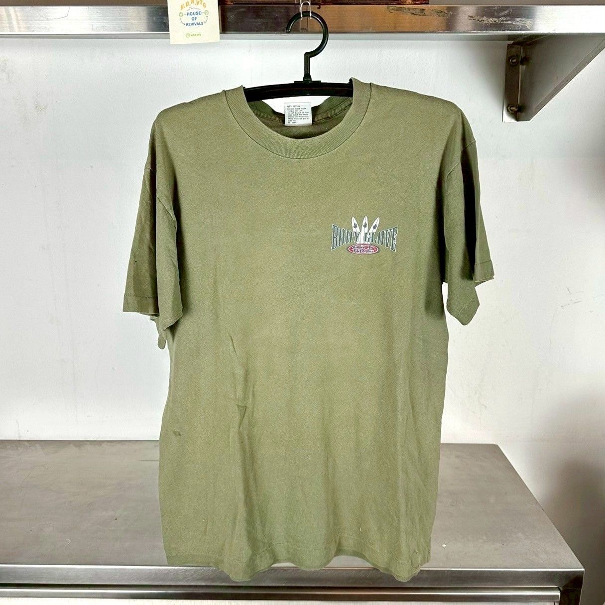 Vintage 90s Body Glove Surf Made in USA Large Single Stitch T-Shirt
