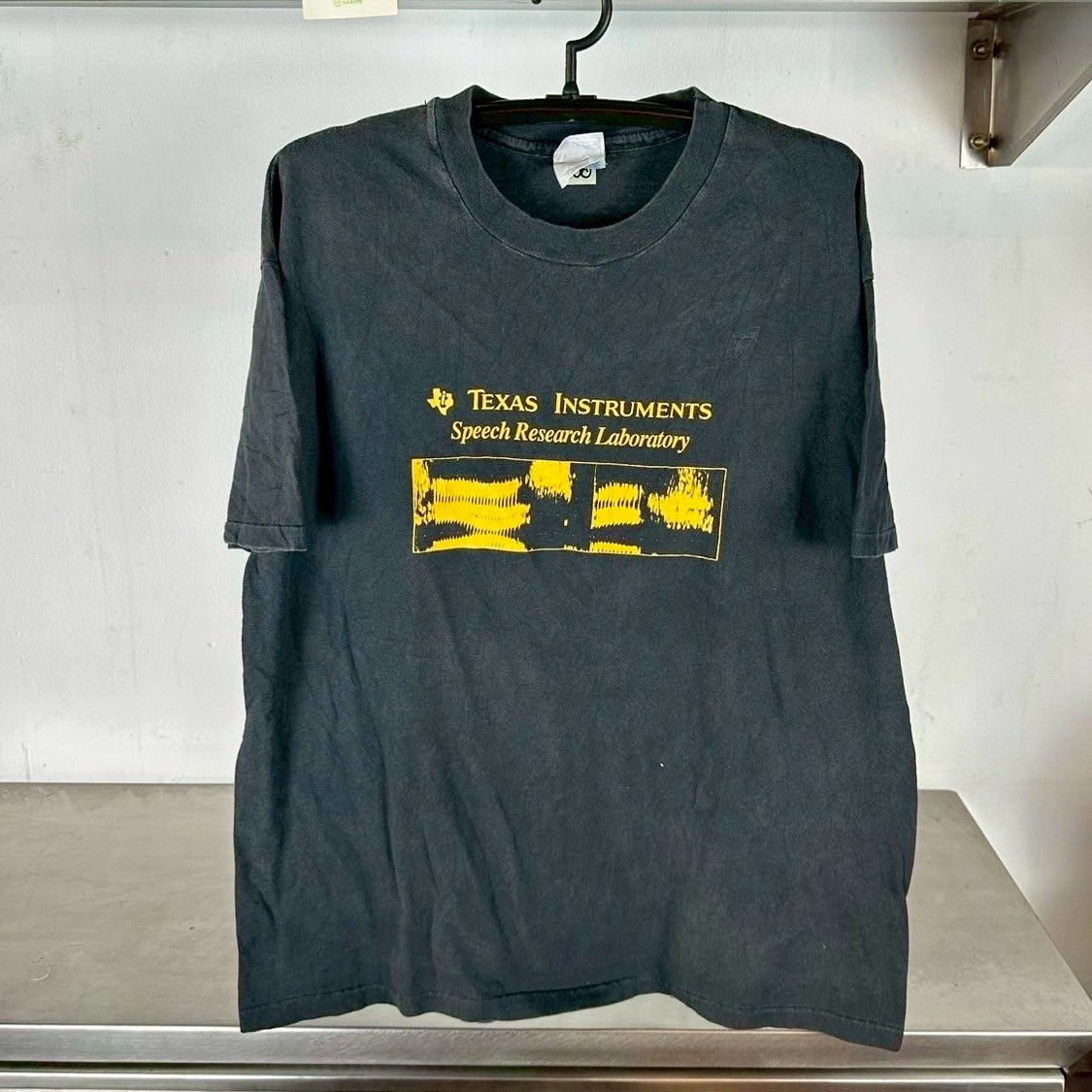​Vintage 90s Texas Instruments Speech Research Laboratory Promo XL Single Stitch T-shirt