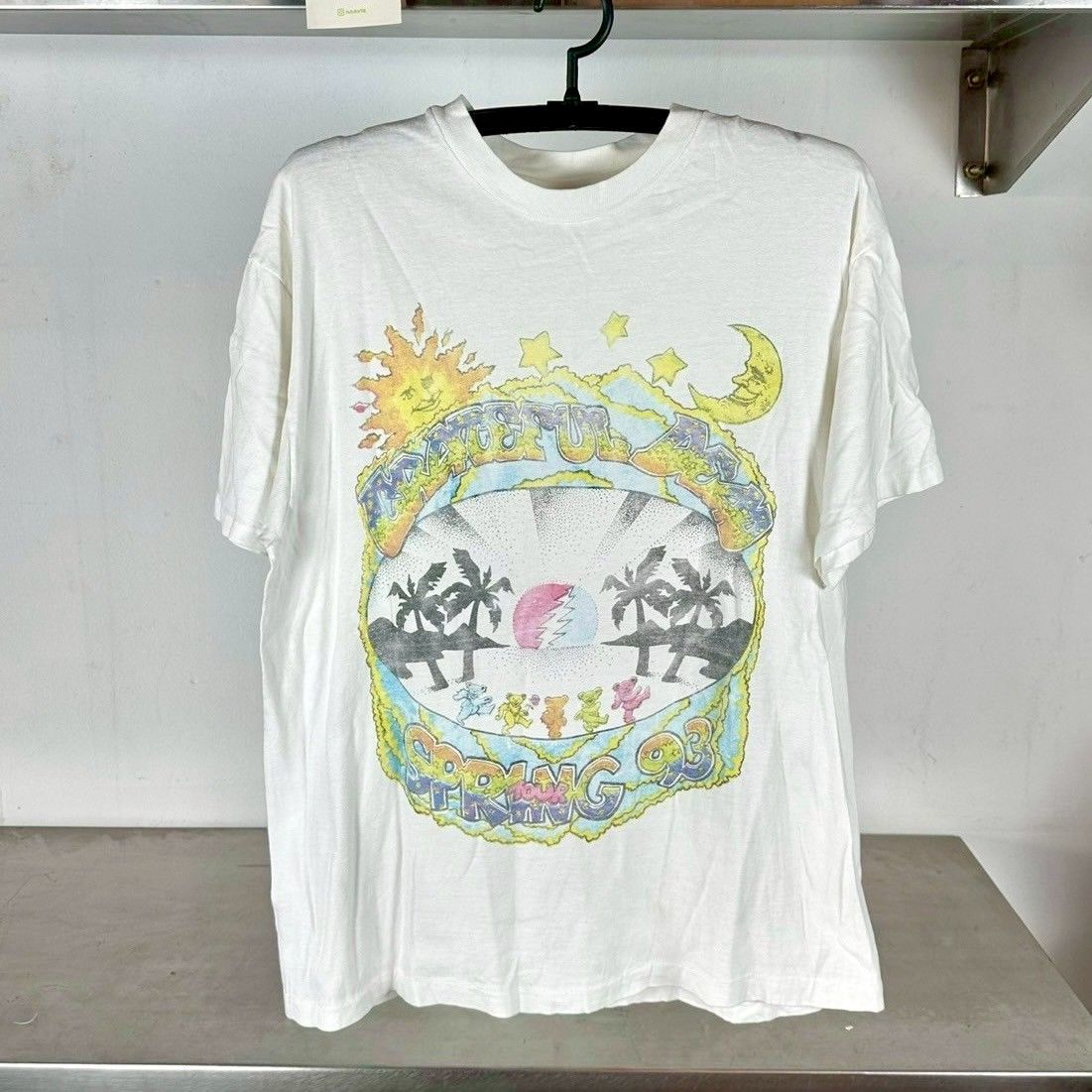 ​Vintage 1993 Grateful Dead Spring Tour Rock Band Large Single Stitch T-Shirt
