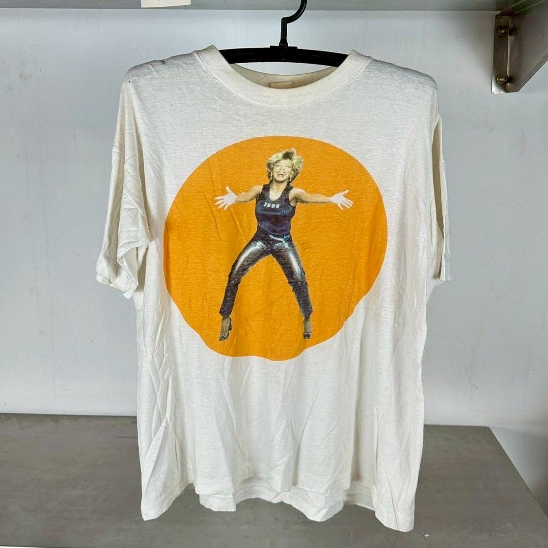 ​Vintage 1996 Tina Turner European Tour Promo Large Single Stitch T-Shirt