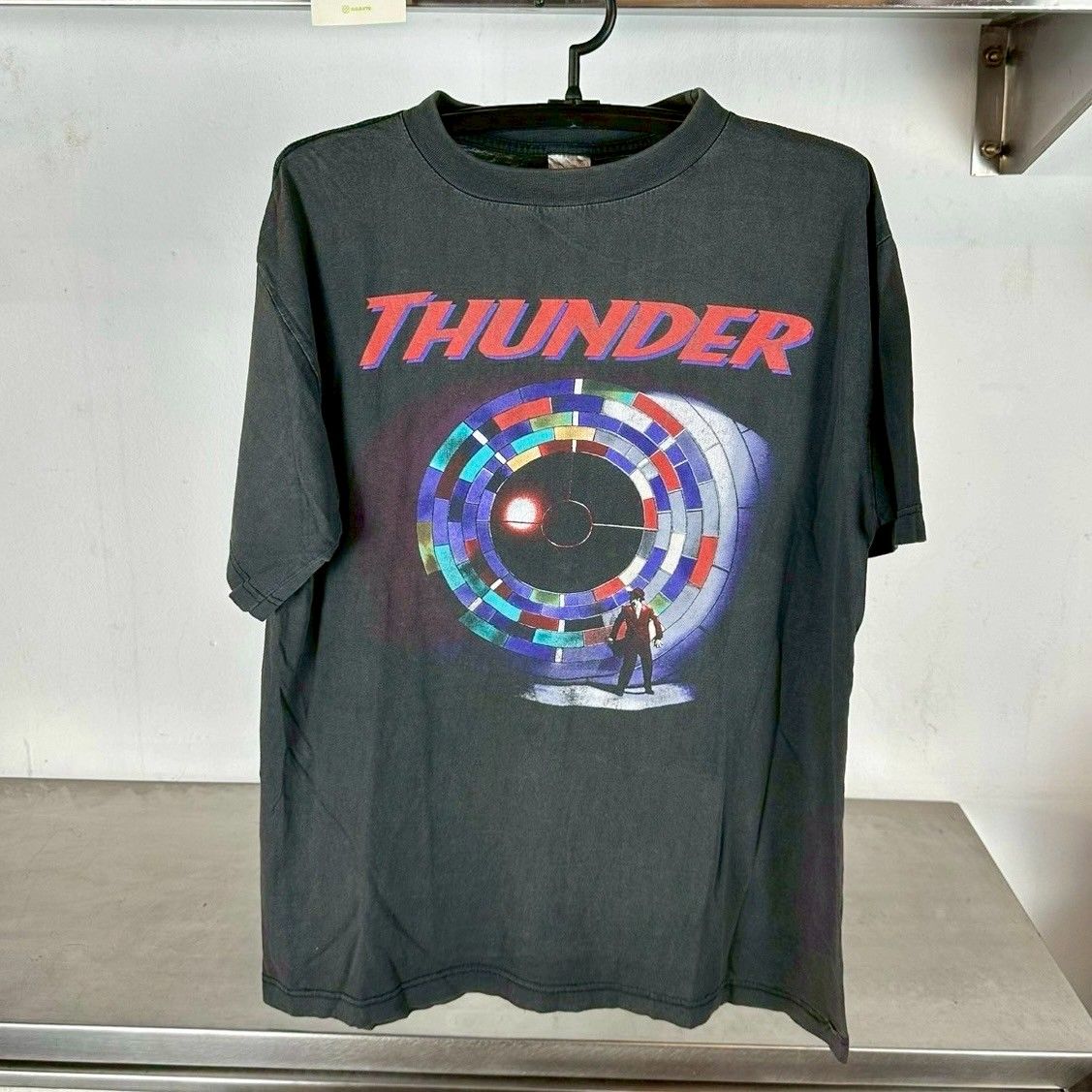 ​Vintage 1995 Thunder Behind Closed Doors Tour Rock Band Large T-shirt