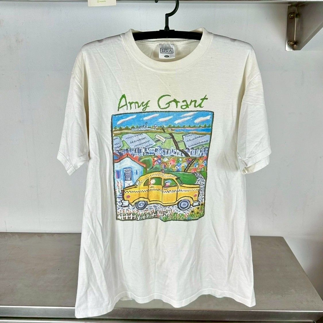 ​Vintage 90s Amy Grant American Singer Artwork XL T-Shirt