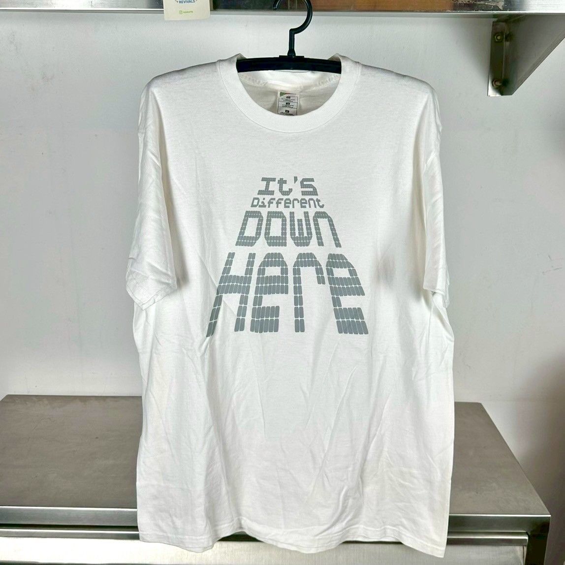 ​​​Vintage 2002 EA Sports It&#39;s Different Down Here Video Game Promo XL T-Shirt