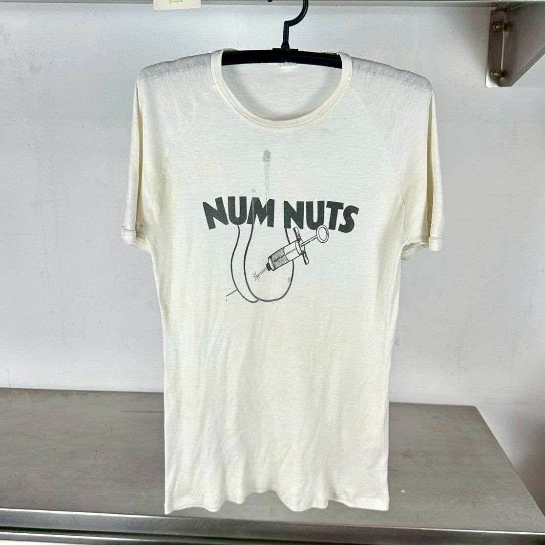 ​Vintage 80s Num Nuts Drugs Humor Disstressed Medium Single Stitch T-Shirt