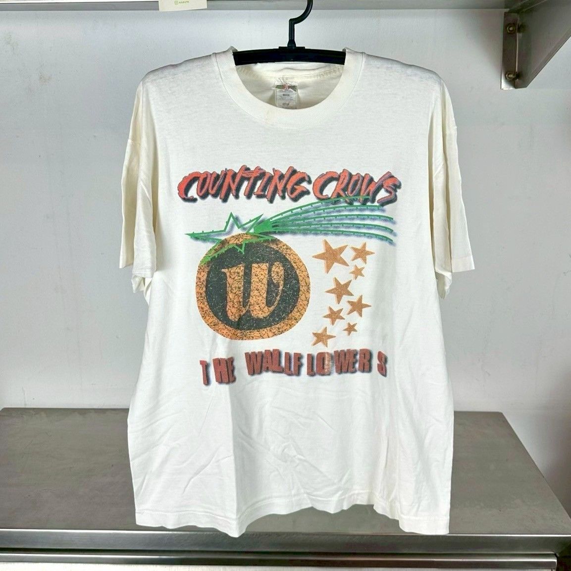 ​Vintage 1997 Counting Crows The Wallflowers Tour Rock Band​ XL Single Stitch T-Shirt