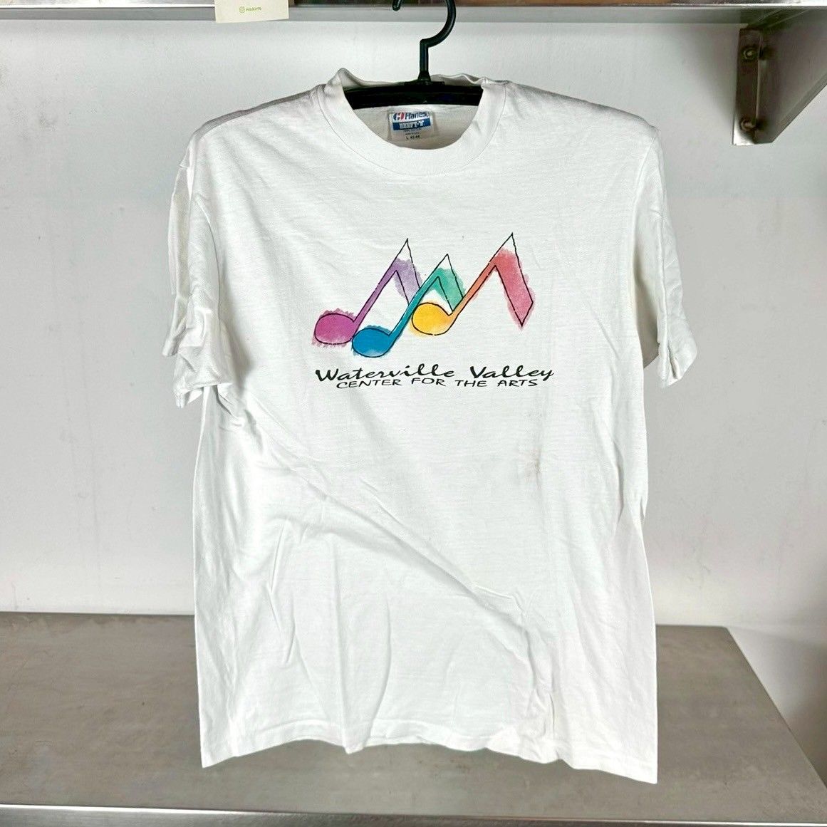 ​​Vintage 90s Waterville Valley Art Center Promo Large Single Stitch T-Shirt