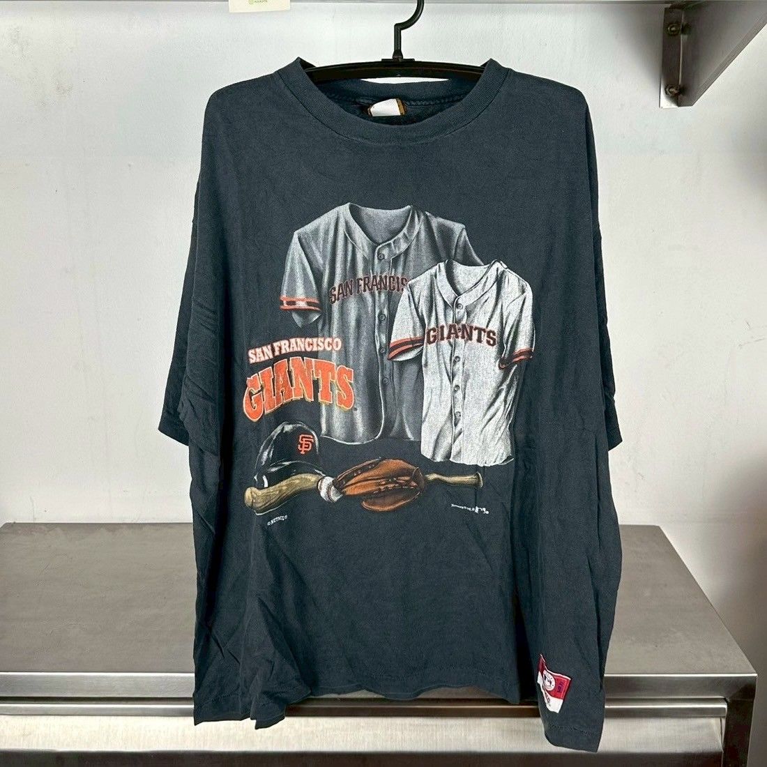 ​Vintage 90s San Francisco Giants Baseball MLB Nutmeg T-Shirt