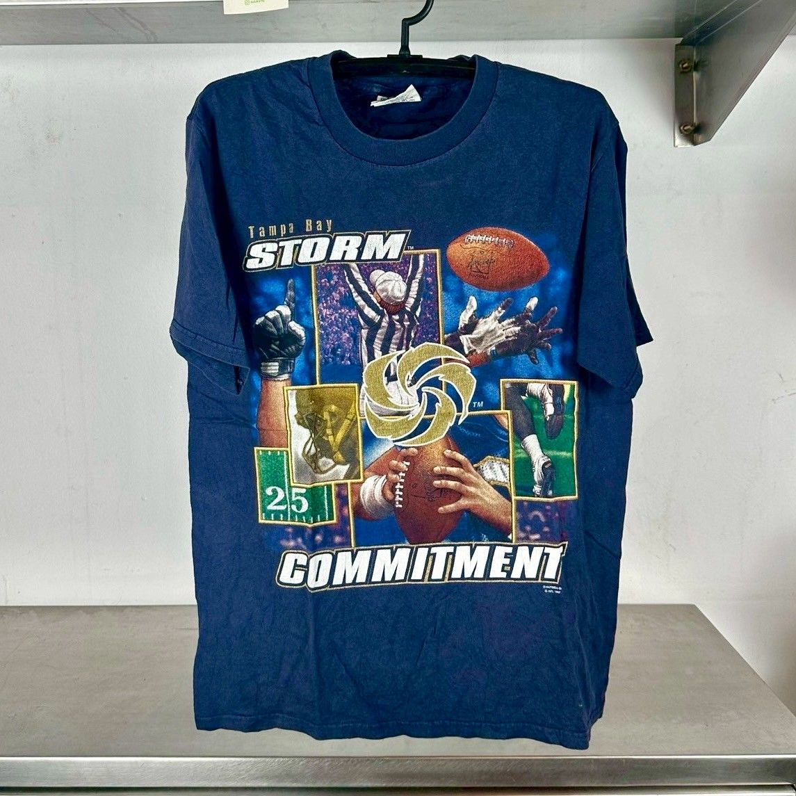 ​Vintage 1997 Tampa Bay Storm Football AFL T-Shirt