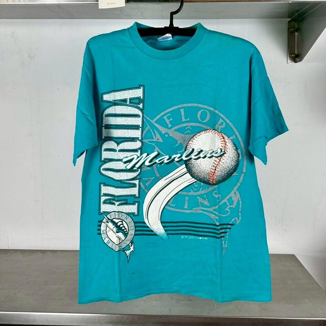 ​Vintage 1993 Florida Marlins Baseball MLB Large T-Shirt