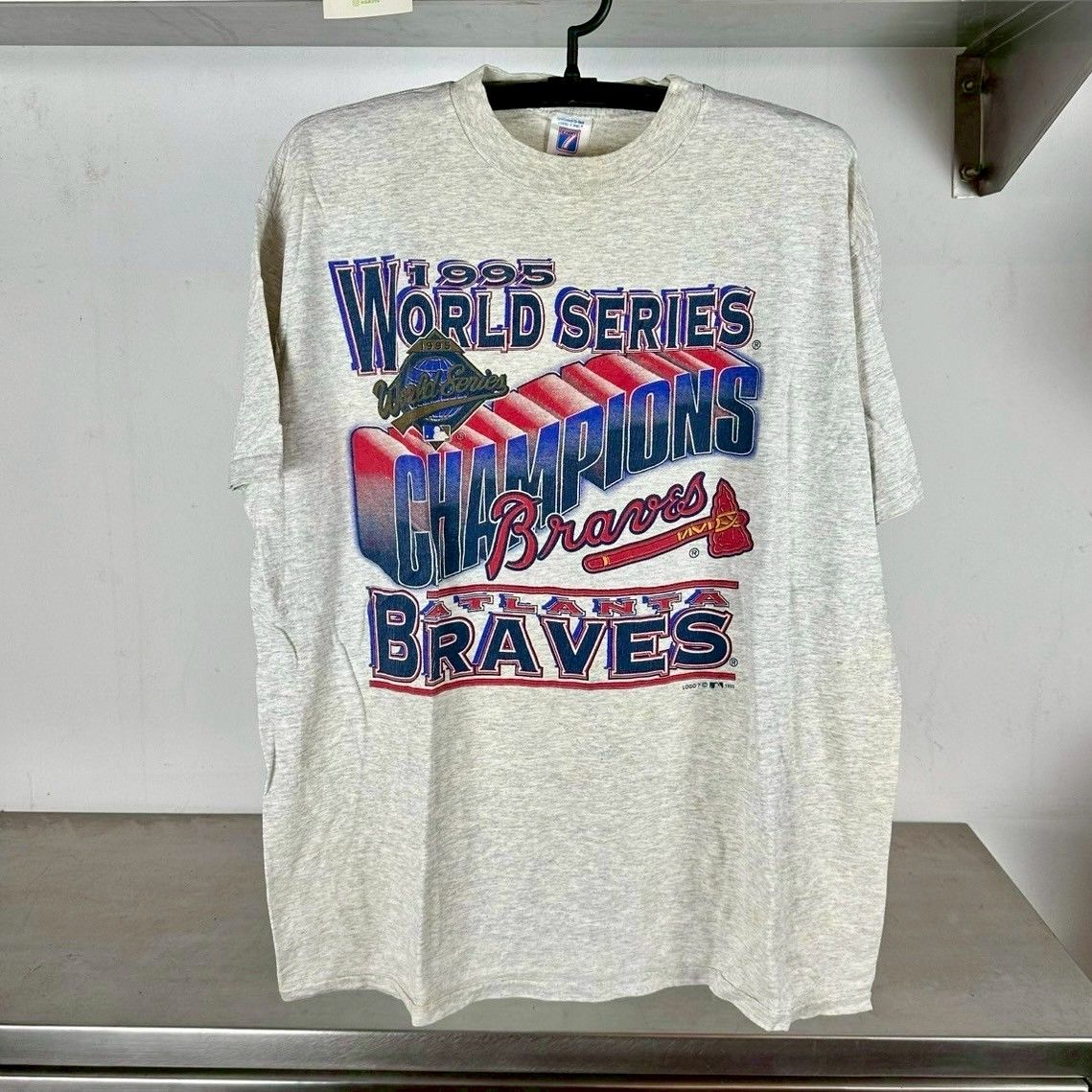 ​Vintage 1995 Atlanta Braves World Series Champions MLB T-Shirt