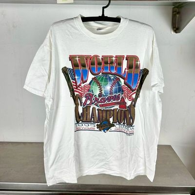 ​Vintage 1995 Atlanta Braves World Champions MLB T-Shirt