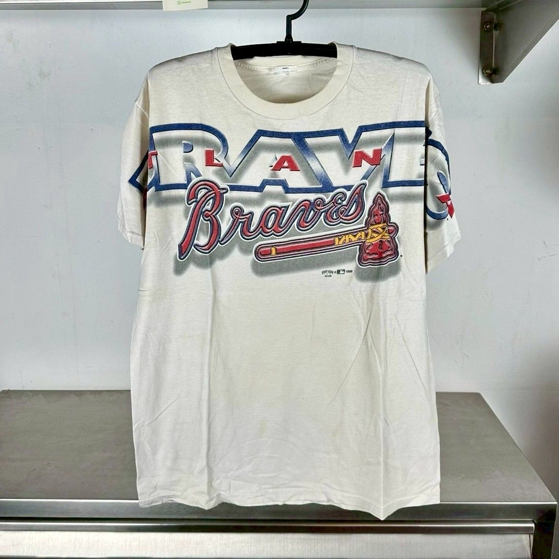 ​Vintage 1998 Atlanta Braves Baseball MLB Large T-Shirt