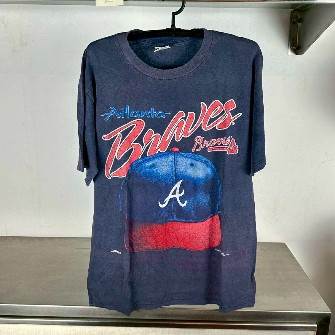 ​Vintage 1995 Atlanta Braves Baseball MLB Nutmeg T-shirt