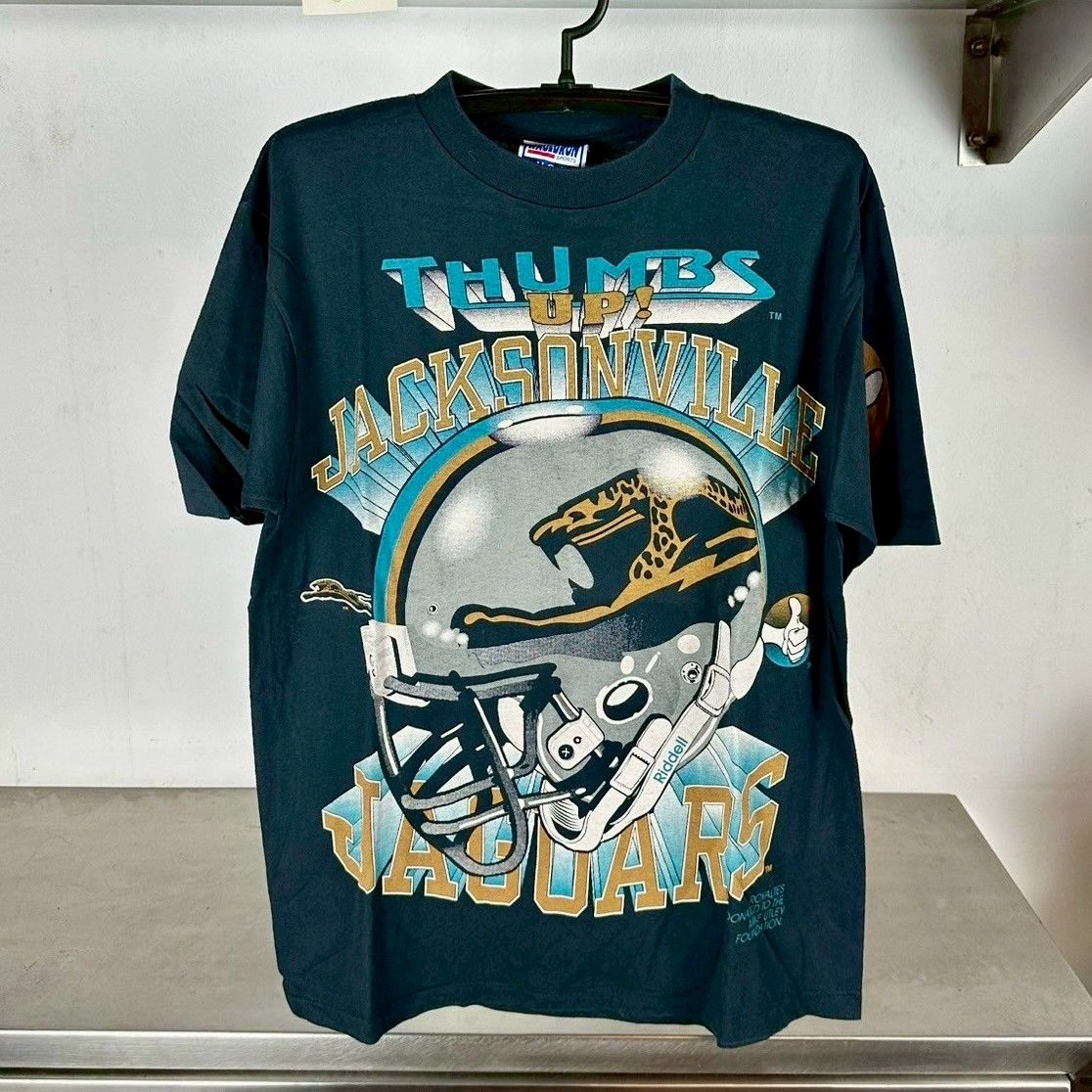 ​​Vintage 90s Jacksonville Jaguars Thumbs UP! NFL T-shirt