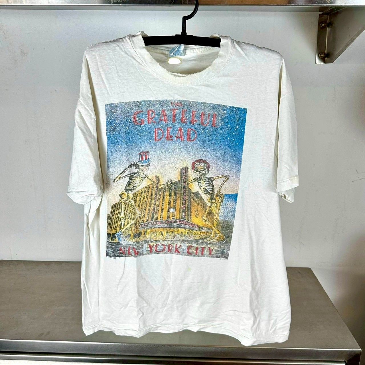 ​​​​​​​​​Vintage 1995 Grateful Dead New York City Rock Band​ T-shirt