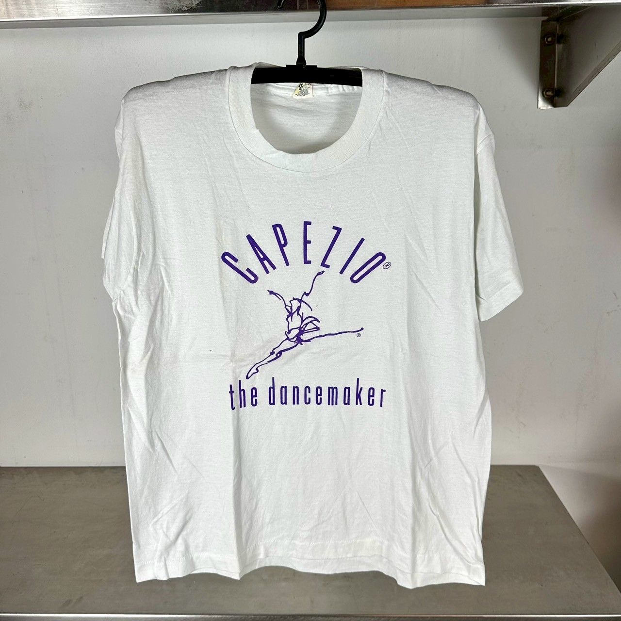 ​​​​​​​​​Vintage 80s Capezio The Dancemaker Ballerina Artwork T-shirt