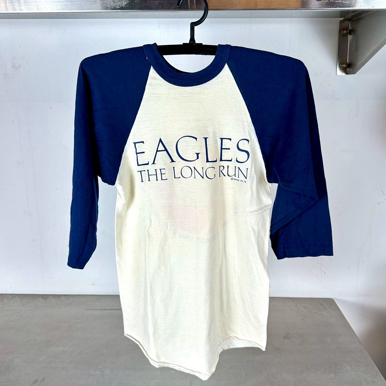 ​​​​​​​​​​Vintage 1980 Eagles The Long Run Jimmy Buffett Rock Band ​T-shirt