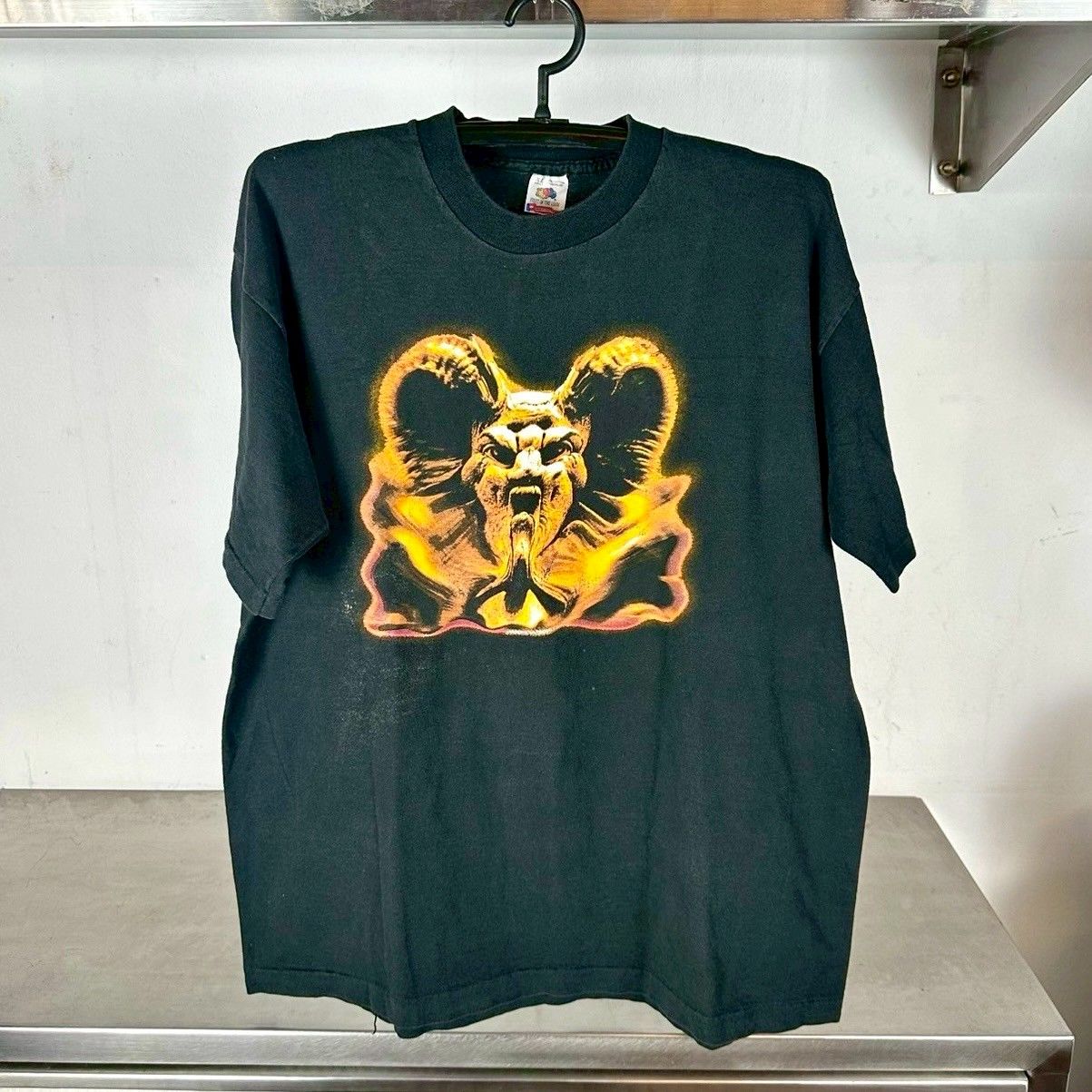 ​Vintage 1993 Front 424 Up Evil Tour Electronic Band T-shirt