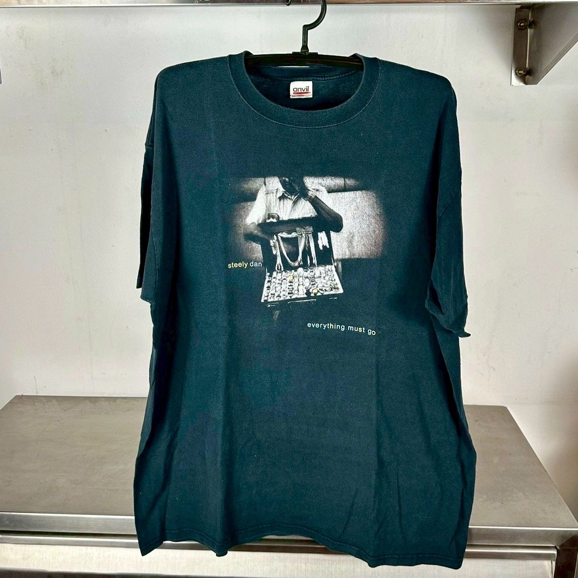 ​Vintage 2003 Steely Dan Everything Must Go Tour Band Promo​ T-shirt