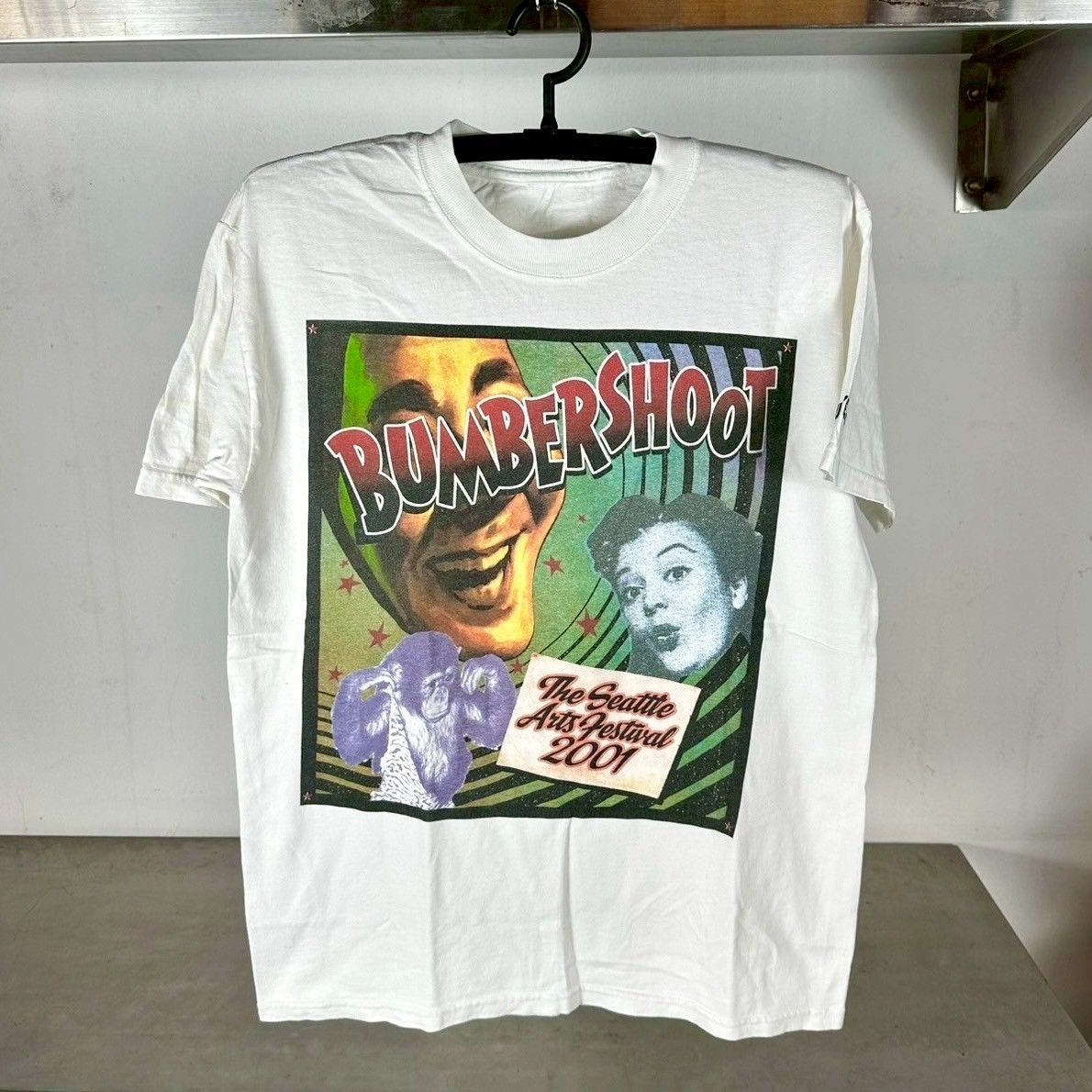 ​​Vintage 2001 Bumbershoot Festival The Black Crowes Lineup Promo T-shirt