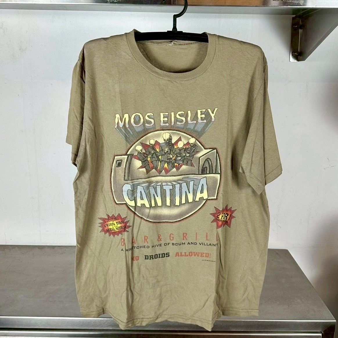 ​​Vintage 1996 Star Wars Mos eisley Cantina Promo T-shirt