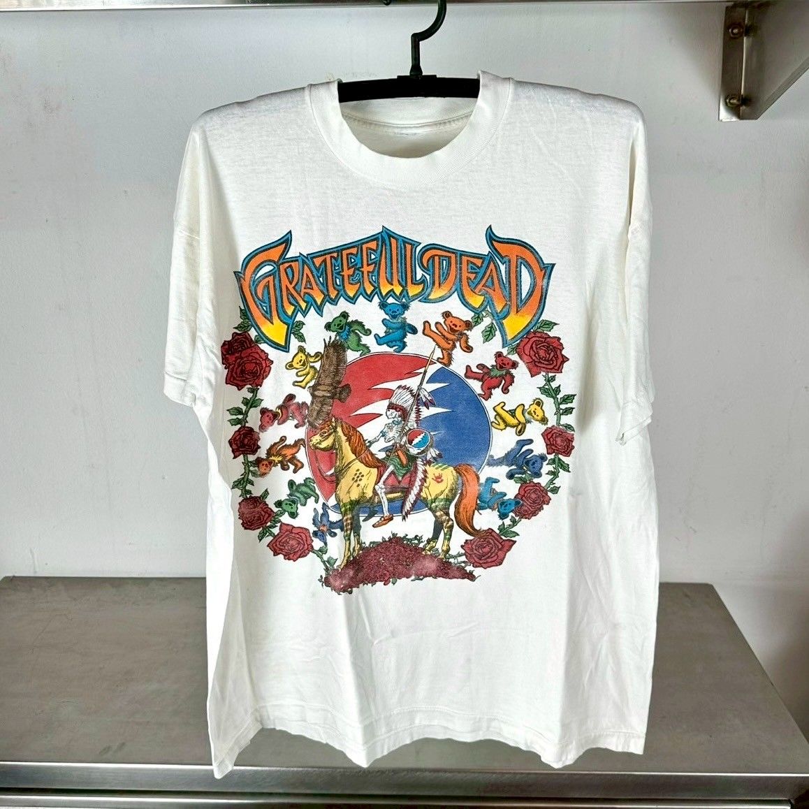 ​Vintage 90s Grateful Dead Bears Tours R Us Spring Tour Rock Band T-shirt