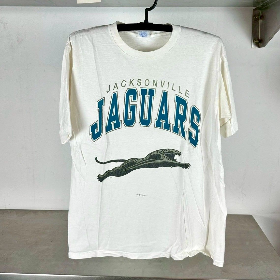 ​​​​​​​Vintage 1993 Jacksonville Jaguars Football NFL Starter ​T-shirt