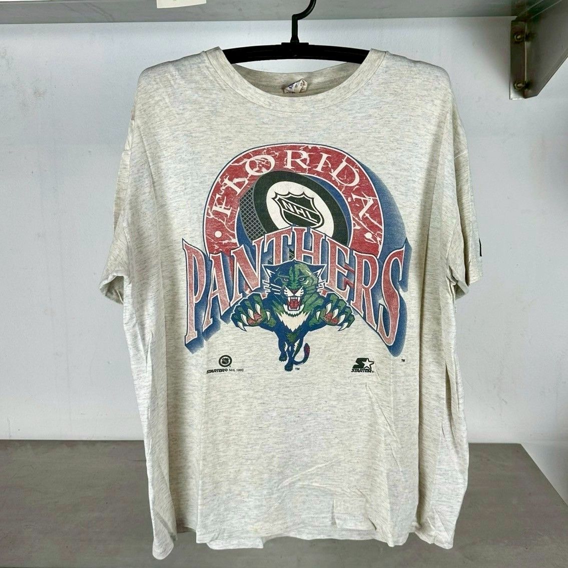 ​​​​​​Vintage 1993 Florida Panthers NHL Starter​ ​T-shirt
