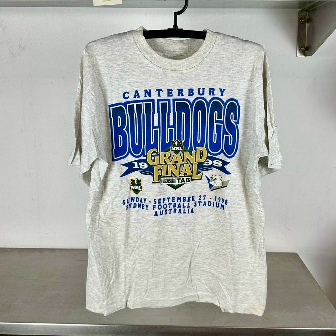 ​​​​​​Vintage 1998 Canterbury Bulldogs NRL Grand Final Rugby​ ​T-shirt